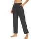 thumbnail image 3 of TaTaai Women's Loose Fit Yoga Pants with Pockets High Waist Stretchy Long Pants Casual Athletic Lounge Bottoms Tummy Control Non See Through Relaxed Fit Gift, 3 of 7