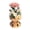 Carnations, variant on Artificial Flowers Potted Puzzle Sets, 3D DIY Flower Model Kits for Adults Kids, Creative Home Decor Holiday Birthday Gifts