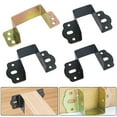 thumbnail image 3 of Goodhd 2X U Shaped Bed Connecting Connector Brackets Fixings Components Centre Support, 3 of 5