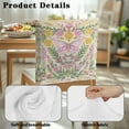 thumbnail image 7 of TSOVTHRID Butterfly Rose Floral Plant Print Chair Back Cover Dining Room Chair Cover Chair Back Protector Cover Washable Chairs Slipcovers for Weeding Banquet Party Decor, Set of 2, 7 of 7