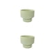 thumbnail image 3 of Bewildely Maceta para plantas de interior - Plantas de interior portátiles y resistentes a la corrosión Maceta para suculentas de interior y verde pequeño 2piezas, 3 of 6