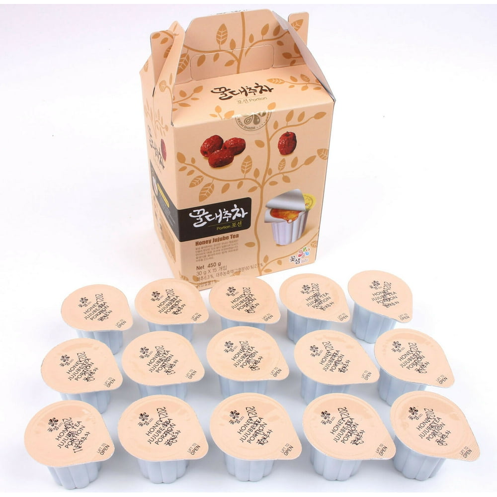 Korean Honey Jujube Portion Capsules Tea - 15pack