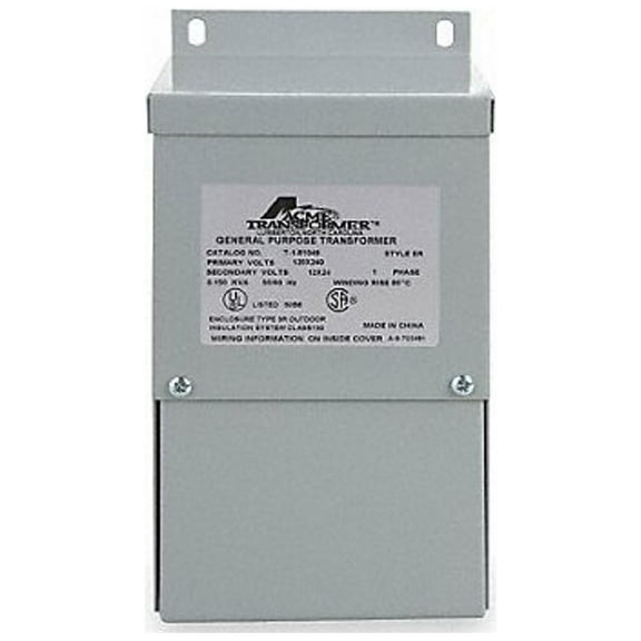 Buck Boost Transformer, 250 VA, NEMA 3R, 12/24V AC, 120/240V AC