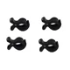 thumbnail image 1 of Lote de 4 unidades de accesorios coloridos para asiento de coche de bebé, cochecito de plástico, Clip de juguete, clavija para gancho, cubierta, manta, mosquitera, Clips, 1 of 6
