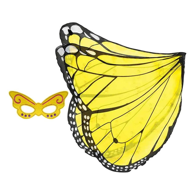 Disfraz de Princesa Sunnimix Ala de vestuario Amarillo Negro