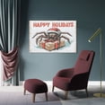 thumbnail image 4 of Christmas Spider Lover Living Room Art 08x12inch Canvas Prints Happy Holidays Spider Wall Art for Bathroom Bathroom Decor Wall Art Ready to Hang Wall Pictures Home Decor, 4 of 8