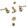 thumbnail image 1 of Kingston Brass KB6322DPL Paris Robinet de Bidet à 3 Poignées, Laiton Poli, 1 of 1
