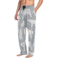 thumbnail image 5 of Top-kevin Grey Cute Donkey Pajama Pants Farm Men's Pajama Bottoms Lounge Sleepwear PJs Sleep Pants, 5 of 11