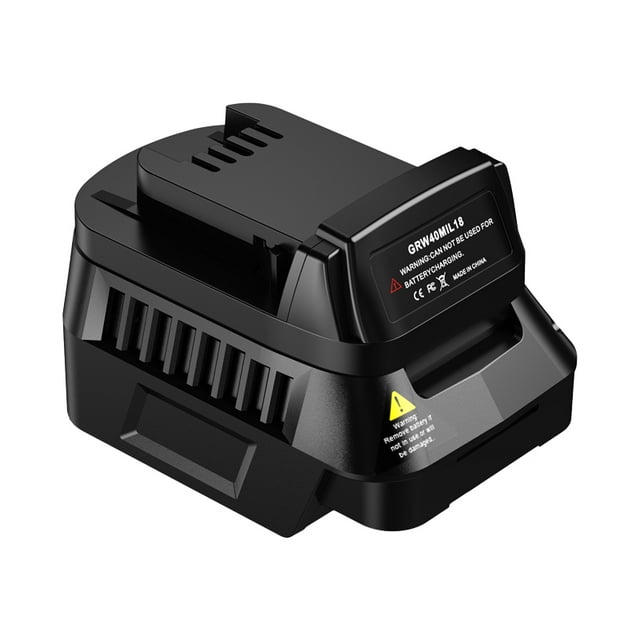 For Green*works 40V Batteries Battery Adapter Compatible with For Mil*wau*kee 18V Battery Power Tool