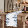 thumbnail image 2 of Table Runners 72 Inches Long Dress Scarves, Blue Eucalyptus Leaves Farmhouse Kitchen/Dining Table Runner, Coffee Tablerunners, Weeping Botanical Watercolor 18x72 Inch, 2 of 9