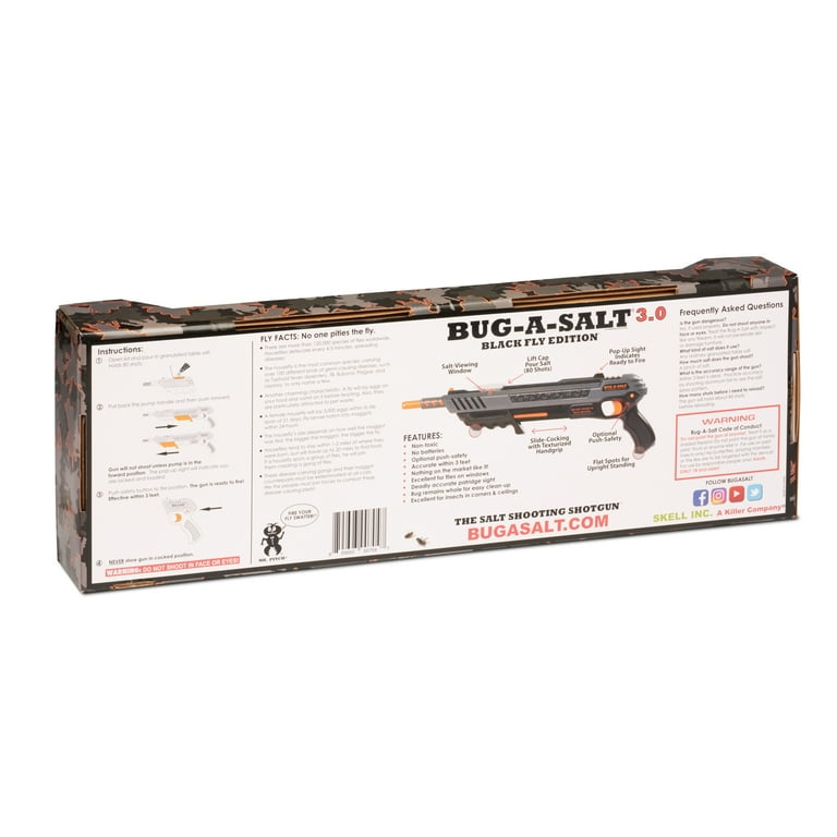 BUG-A-SALT Black Fly 3.0 - Walmart.com