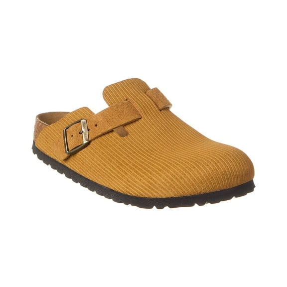 Birkenstock Boston Narrow Suede Clog, 37