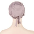 thumbnail image 3 of Yoyauz Silk Satin Bonnet Hair Wrap, Adjustable Silk Bonnets for Women Men Cap Silk Lined Slouchy with Adjustable Strap, 3 of 3