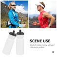 thumbnail image 4 of Botellas de agua para hacer ejercicio, maratón, portátiles, color blanco, para viajes, fitness, 4 of 6