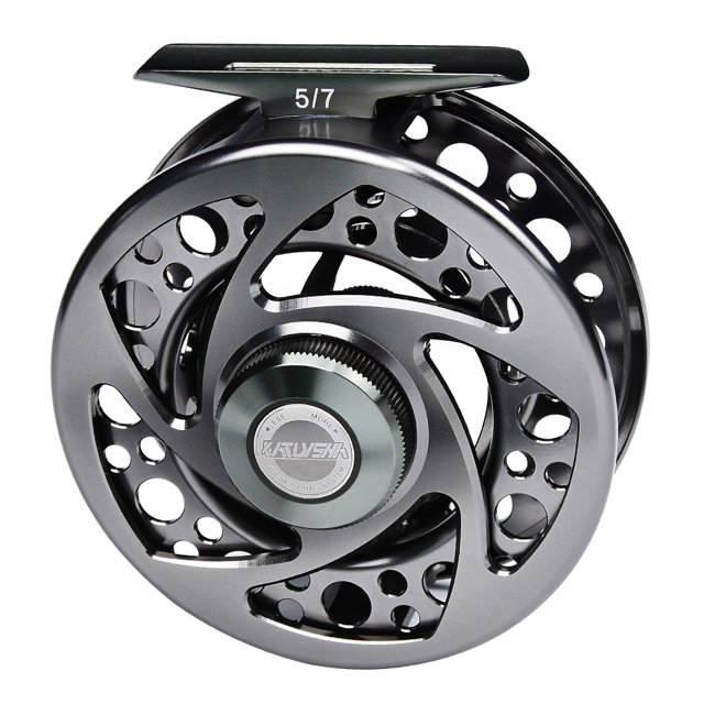 Rueda de pesca de metal Ajuste de fugas Rueda de pesca Rueda de balsa Rueda delantera Rueda de pesca voladora
