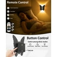 thumbnail image 6 of Wall Lamp，2 Pack Rechargeable Motion Sensor Night Light Wireless Wall Sconces Magnetic Closet Lights Stair Light Indoor Up and Down Wall Lamp for Bedroom Hallway, 6 of 9