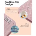 thumbnail image 2 of YOTTOY Yoga Mat, 72"x 24"x1/3" Extra Wide Non-Slip Exercise Fitness Yoga Mats,Eco-Friendly TPE Exercise Mats for Women Men Home Workout with Strap Bag, 2 of 9