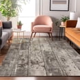 thumbnail image 7 of Addison Rugs Mayfield Premium Machine Washable Transitional Stripes Taupe Rectangle Rug, 10' X 14' Machine Washable Transitional Stripes Taupe Oversized Sherpa Throw Blanket, 7 of 7