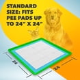 thumbnail image 3 of Bandeja Skywin para orinar para perros, 61 x 61 cm, bordes elevados, 3 of 7