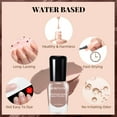 thumbnail image 3 of Morovan Nail Polish Set 6 Colors Fall Brown Glitter Gold Quick Dry Nail Polish Kit For DIY Home Gifts for Women, 3 of 8