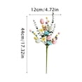 thumbnail image 2 of Festive Artificial Daisy & Artificial Eucalyptus Bouquet with Mini Easter Eggs, Easter Home decorations, Spring Table decor, Party Table decorations, designed to Brighten Up, 2 of 5