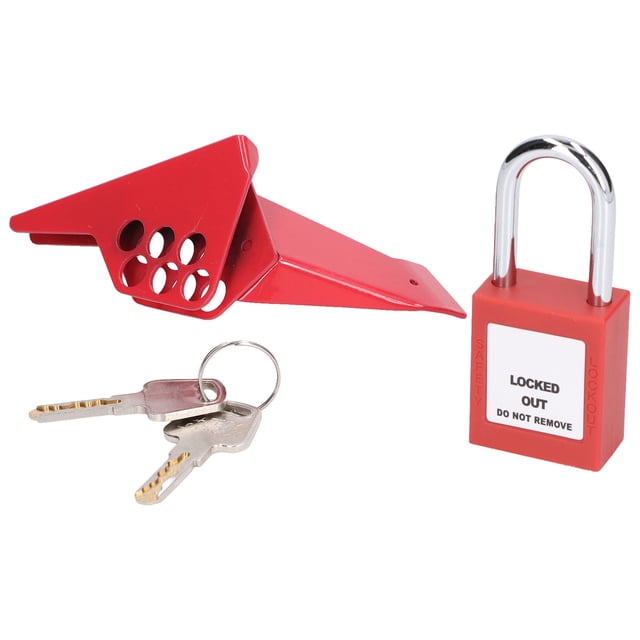 Ball Valve Lock, Durable Ball Valve Lockout Small Embedded Stainless Steel With 38mm For Electricity For Metallurgy