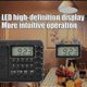 thumbnail image 5 of Portable FM/AM/SW Receiver Rechargeable Radio with TF/USB Music Player and LCD Display 3.5mm Headphone Jack, 5 of 5