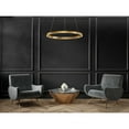 thumbnail image 4 of ET2 E22724-GLD 24 in. Groove LED Pendant, Gold, 4 of 8
