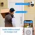 thumbnail image 3 of Cámara De Seguridad Vigilancia Wifi Hd Inalámbrica Dytimeem® 2mp Con Alarma, Cámara Visión 360°,detección De Movimiento,audio Bidireccional,visión Nocturna A Todo Color,ip66 Impermeable, 3 of 7
