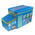thumbnail image 1 of Organizador Plegable Del Contenedor de de Juguetes Del Armario Del Compartimiento de Almacenamiento para Los Juguetes Perros Niñ Azul perfecl Taburete de almacenamiento organizador para el hogar, 1 of 8