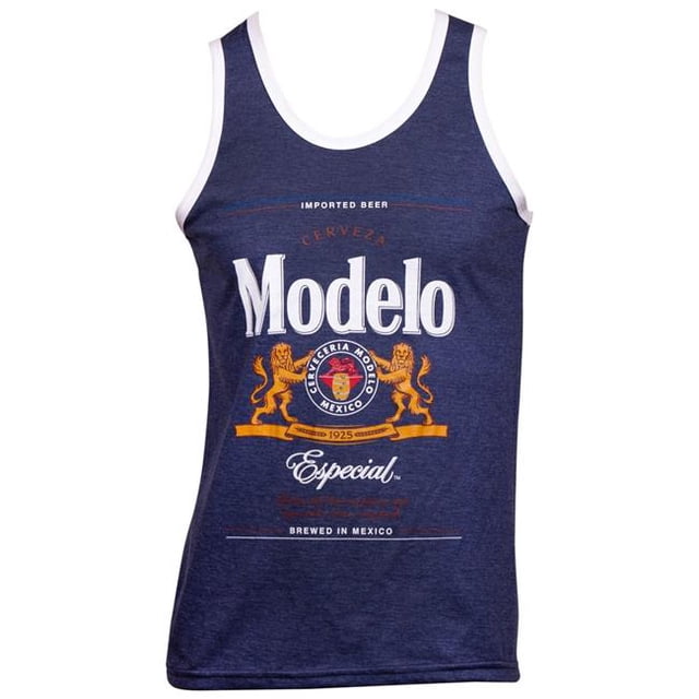 Modelo Especial 794925-TG Modelo Especial Label Blanc Débardeur Homme - Extra Large