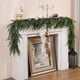thumbnail image 5 of Seyotauo 5 Ft Artificial Norfolk Pine Garlands, Real Touch Winter Pine Garland, Green Artificial Greenery Garland for Table, Mantle, Wall, Indoor, Outdoor Christmas Decorations, 5 of 6