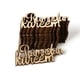 thumbnail image 4 of Delicadas letras de madera adornos inacabados signos de scrapbooking artesanías de artesanías para suministros para la fiesta de los accesorios de la barra de inicio como barra de 45 paquetes kenally HA011728-02, 4 of 7