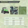 thumbnail image 3 of Armor Shield 4 x 4 UTV Utility Vehicle Storage Protective Indoor/Outdoor Cover, Fits Vehicles up to 110" Long, Olive Color (Fits Vehicles without Cabin/Rollbar/Roof), 3 of 3
