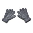 thumbnail image 1 of Guantes de felpa de invierno para niños con elementos de color sólido Accesorios para clima frío, 1 of 5