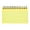 Yellow, variant on Lksixu Pocket Notebook, 3x5 Inch Small Lined Notepads with Waterproof Cover, 50 Sheets/100 Pages 110GSM Colored Thick Paper Memo Pads, Tearable Top Bound Spiral Notebooks Office Supplies - Pink