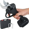 thumbnail image 2 of Electric Pruning Shear Professional Cordless Brushless Pruner Battery Powered Tree Branch Pruner Durable Branches Scissor Tool 35mm Max 4 Gear Adjustable for Gardening Tree, 2 of 11