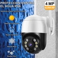 thumbnail image 2 of Cámara Seguridad Exterior Zinker Wifi 4mp 2K PTZ Autoseguimiento Visión Nocturna a Color, 2 of 6