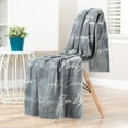 thumbnail image 3 of Chanasya I Love You Gift Throw Blanket- Sherpa Microfiber Unconditional Love Together Forever Anniversary Gift Throw- for Women Men Girlfriend Boyfriend Husband Wife (50x65 Inches) - Gray Blanket, 3 of 3