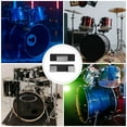 thumbnail image 3 of TABLZONE 2pcs Silicone Bass Drum Hoop Guard Bass Drum Rim Protector Vibration Dampening For Home Practice Use, 3 of 8