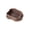 Brown, variant on Reptile Water Dish Food Bowl, Corner Rock Terrarium Feeding Bowl , for Tortoise, Lizard, Gecko, Chameleon, Bearded Dragon Black