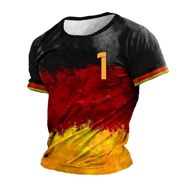 Playeras Basicas Algodon Hombre Camiseta Con Estampado Digital 2D Para Hombre, Camisa De Manga Corta Con Solapa Superior