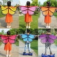 thumbnail image 1 of Costume de Déguisement Papillon Ailes de Fée pour Filles Garçons Fête Jeu de Rôle, 1 of 5