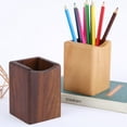 thumbnail image 2 of Maytalsory Wood Large Capacity Pen Organizer Durable And Eco-friendly Bamboo Pen Holder Multi-function wood, 2 of 6