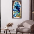 thumbnail image 1 of Cuadros Decorativos 5D DIY diamante pintura completo redondo taladro delfín mosaico pared hogar decoración conjunto Ndcxsfigh Nuevos Originales, 1 of 5