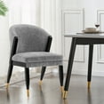 thumbnail image 2 of Manhattan Comfort Ola Dining Chair with Solid Wood Frame in Gray, 2 of 10
