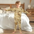 thumbnail image 6 of joogoo Doodle Capybara 2 Piece Long Sleeve Tee and Pants Cotton Pajama Set 5Y, 6 of 7