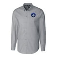 thumbnail image 2 of Men's Cutter & Buck Charcoal CF Montreal Big & Tall Stretch Oxford Long Sleeve Dress Shirt, 2 of 3