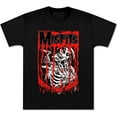 thumbnail image 1 of Misfits T-Shirt Décontracté Col Rond T-Shirt Mode Été Hauts, 1 of 7