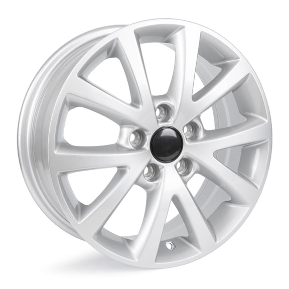 Wheel Rim For 2010-2018 Volkswagen Jetta Silver Alloy Rim 16x6.5 Inch